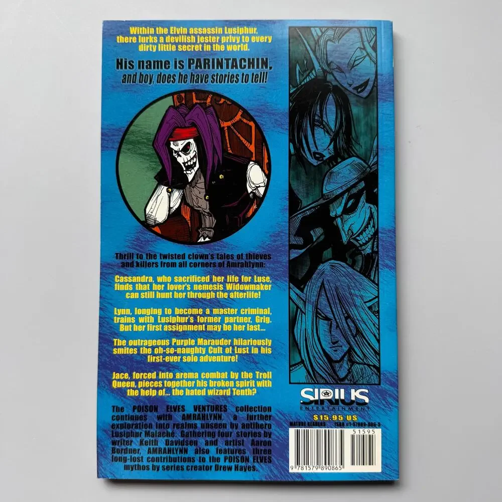 Poison Elves Ventures Volume 2 Amrahlynn Drew Hayes Graphic Novel